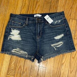 NWT Windsor Cut off Ripped Shorts